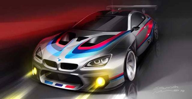 BMW has released two teaser sketches of the M6 GT3 set to make its racing debut for the 2016 season. The car will serve as a replacement of the Z4 GT3 which will be retired at the end of 2015.