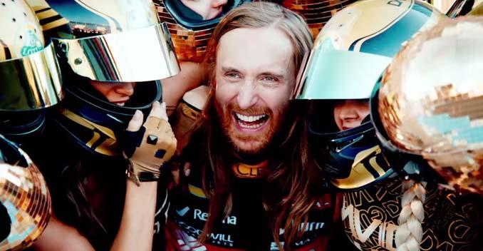 David Guetta, yes, the renowned French DJ, will be seen driving Lotus's F1 car albeit in his upcoming music video for the song called 'Dangerous' from his sixth studio album.