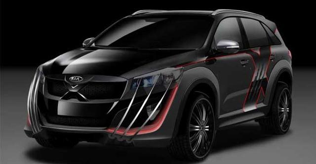 We have seen customized cars made for big production houses. Remember the tumbler, 'the bat' or the Transformers series? Well, Kia has teamed up with Twentieth Century Fox Home Entertainment for an X-Men themed Sorento.