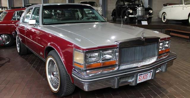 The latest addition to the list of exhibits in the National Motor Museum at Beaulieu (UK) is the King of Rock & Roll - Elvis Presley's 1977 Cadillac Seville.