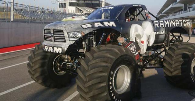 The Raminator has set a new Guinness World Record to claim the title as the World's Fastest Monster Truck. During an attempt at the Circuit of The Americas, Mark Hall was able to drive the Raminator to a top speed of 159.4Km/h, thus beating the previous set record of 155.7Km/h.