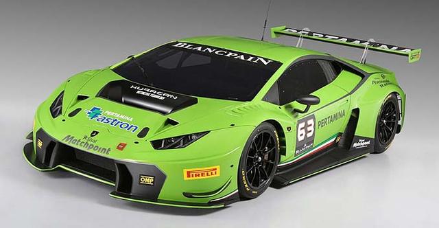 Lamborghini has unveiled the new Huracan GT3 at their headquarters in Sant'Agata Bolognese, Italy. The car is all set to compete in the Blancpain Endurance Series later this year.