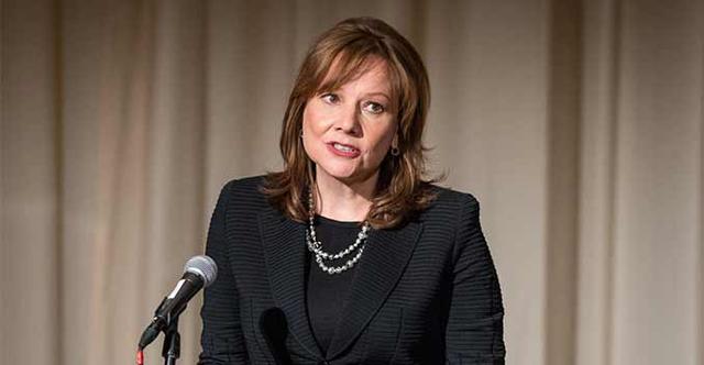 Mary Barra took the throne at General Motors in January,2014 and little did she know about the year that lay ahead of her. Barra tided GM through, like I said before, what was the most challenging time in the company's history.