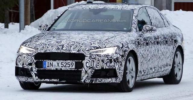 We recently showed you pictures of the next generation Audi A4 and now there are some more pictures which give us an insight on how the headlamp and tail lamp design is shaping up. Audi has been testing the all-new A4 for quite some time now but this is the first time we get to see the LEDs.