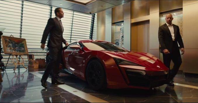 Star of Fast and Furious 7 - W Motors Lykan Hypersport