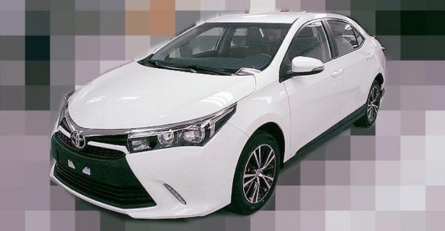 New Toyota Corolla Altis Facelift's Pictures Leaked?