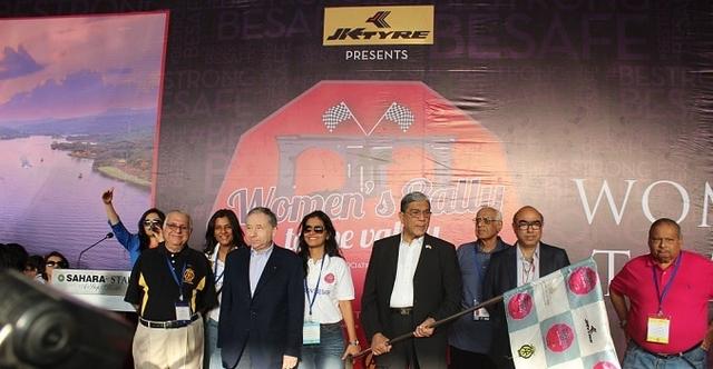 On the occasion of International Women's Day, JK Tyre, Western India Automobile Association (WIAA) and Aamby Valley City organised Mumbai's first ever 'Women's Rally to the Valley' to celebrate the spirit of womanhood.