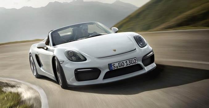 Porsche Boxster Spyder Revealed; Will Churn Out 375bhp