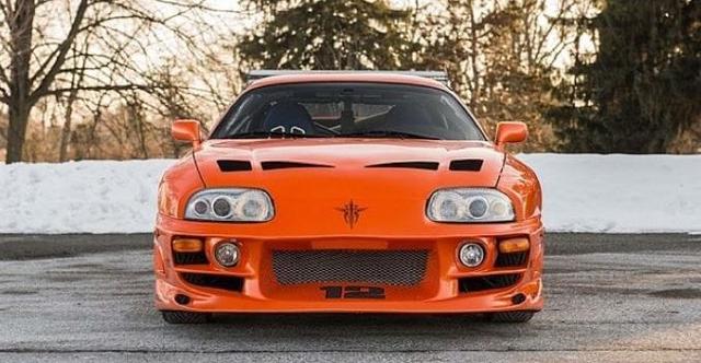US-based Mecum Auctions will put up the customised 1993 Toyota Supra stunt car for auction in May.