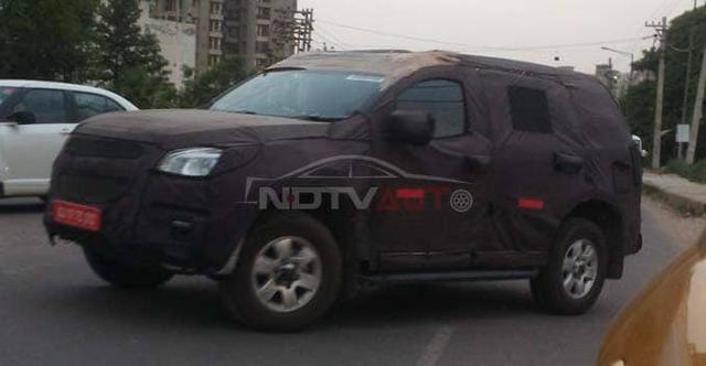 General Motors had recently announced that it will bring the Chevrolet Trailblazer SUV to the Indian market soon. The company has already started testing the car and we caught a glimpse on the car while it was undergoing testing.