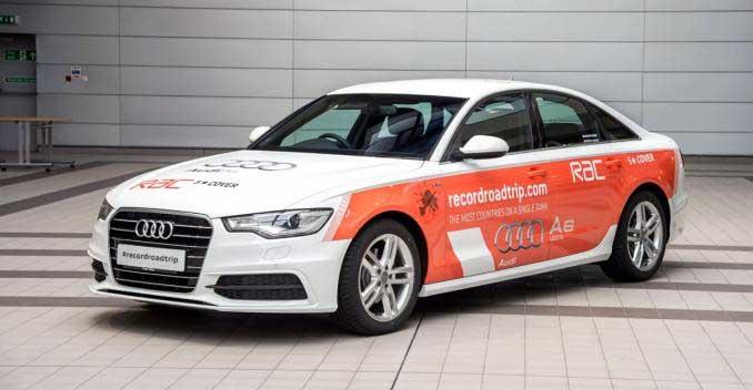 Audi A6 Ultra Attempts to Set a New World Record