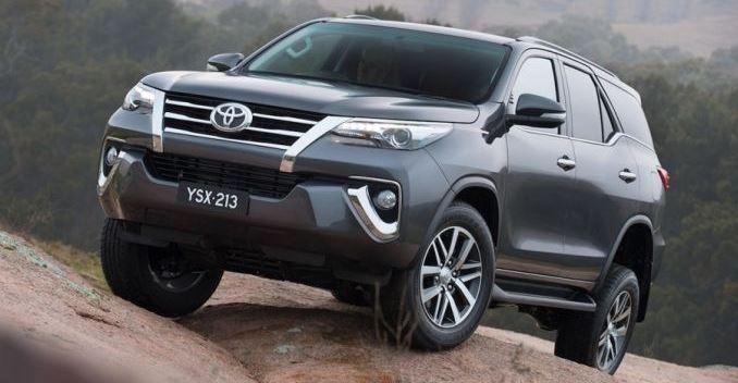 2016 Toyota Fortuner Imported to India For R&D