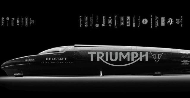 Triumph, the British motorbike brand, will attempt to break the motorcycle land speed record at the salt flats of Bonneville, USA, in August, 2015.