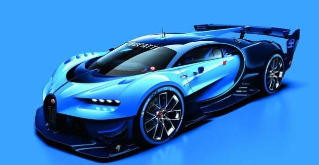 Bugatti has officially unveiled the Vision Gran Turismo concept and the car will be showcased at the Frankfurt Motor Show. According to the super car manufacturer 'the design of the virtual race car is celebrating Bugatti's racing history and is based on state-of-the-art motor sport technology