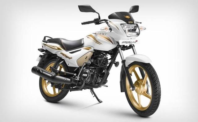 Bike manufacturers are getting into the groove of bringing out special editions of products and well TVS isn't far away. The company announced the launch of the Special Gold Edition 2015 TVS StaR City+. The Special Gold Edition TVS StaR City+ is priced at Rs. 48,934 (ex-showroom Delhi) and is currently available at all TVS Showrooms across the country.