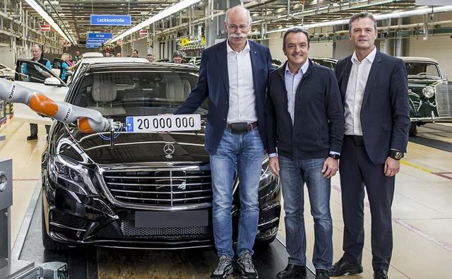 The Mercedes-Benz plant in Sindelfingen has made history by producing its 20 millionth car. The jubilee car, an S-500 Electric Plug-in Hybrid, is available to fans and employees for special occasions.