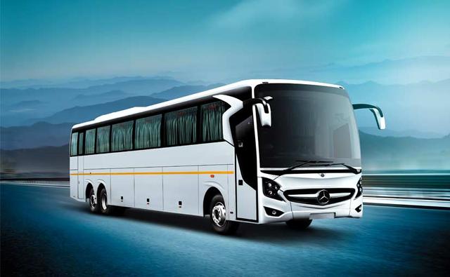 The Mercedez-Benz Super High Deck luxury bus SHD 2436 was launched in India today by Daimler India Commercial Vehicles Pvt. Ltd. (DICV) with the handing over of the first set of buses to a customer in Chennai. The 15-metre luxury coach is the longest in India and offers a high seating capacity of up to 61 pushback seats and 14 cubic meters of luggage space.