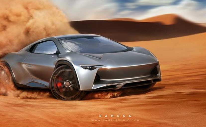 Bugatti-Powered Off-Road Hypercar Proposed by Italian Design House