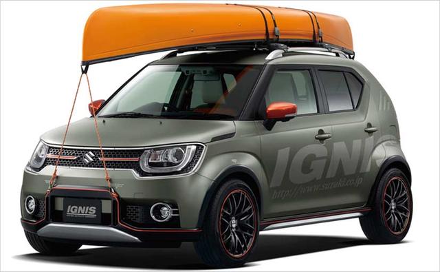 Suzuki has unveiled a special edition version of the Ignis mini-SUV - the Ignis Water Activity concept - and will exhibit it at the 2016 Tokyo Auto Salon in January. There's been quite a bit of buzz about the Suzuki Ignis ever since it was showcased at the 2015 Tokyo Motor Show in October, with reports claiming that Maruti Suzuki will launch the car in India in the second half of 2016.