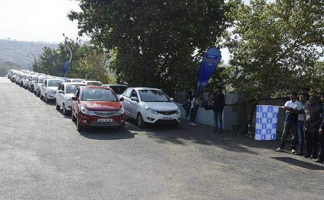 Tata Organizes Record Breaking Rally With Zest Owners
