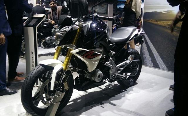 BMW has officially unveiled the new G 310 R street-fighter at the 2016 Auto Expo in Delhi with the launch expected later this year.