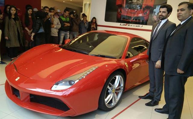 Ferrari 488 GTB Launched in India; Priced at Rs. 3.88 Crore