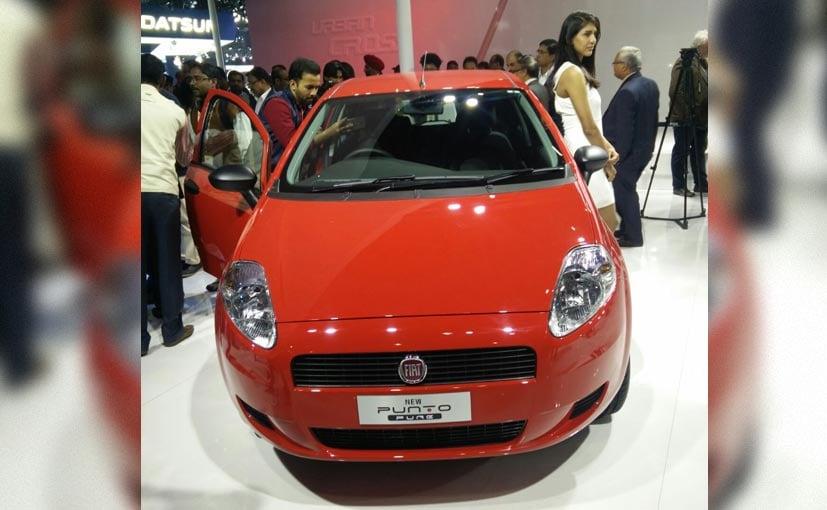 Auto Expo 2016: Fiat Punto Pure Launched; Prices Starting at Rs. 4.49 Lakh