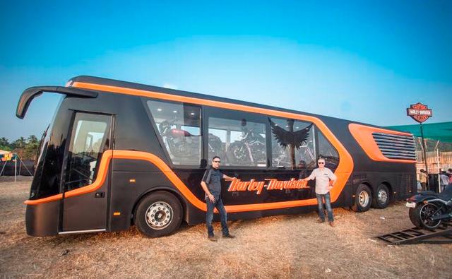 Harley-Davidson India has launched its first mobile dealership in the country. Christened 'Legend of Tour,' this new Harley outlet on wheels has been designed by popular automobile designer Dilip Chhabria of DC Design.