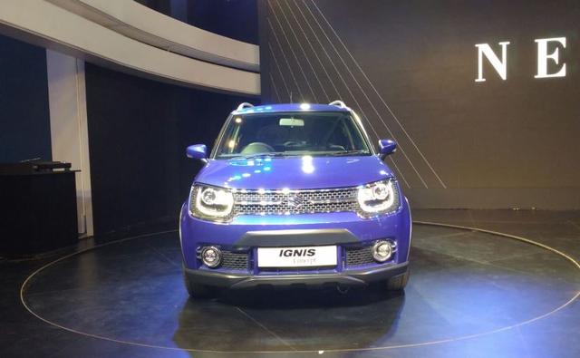 Maruti Suzuki has unveiled the all-new subcompact crossover-SUV Ignis alongside the Baleno RS at the 2016 Auto Expo.
