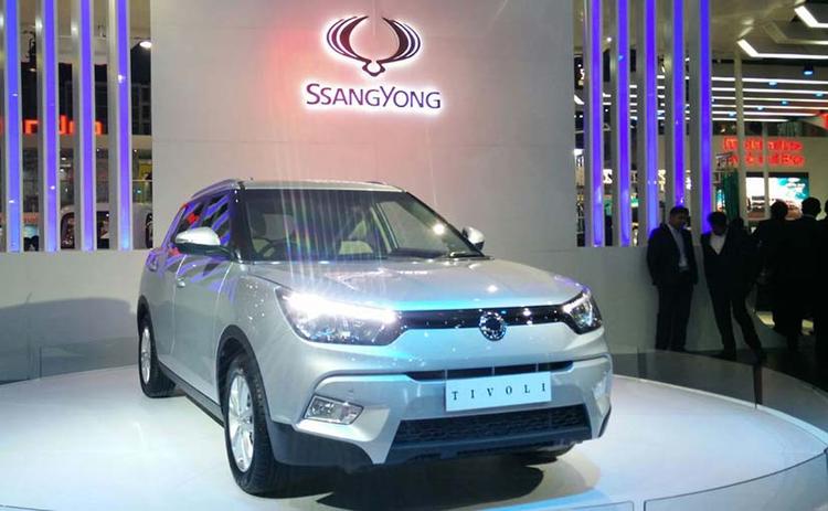 Auto Expo 2016: SsangYong Tivoli Unveiled in India