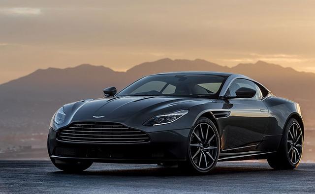 Aston Martin unveils the all-new DB11 for the first time at Geneva Motor Show 2016.