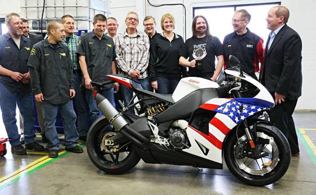 2016 prices of two EBR motorcycles - the 1190SX and the 1190RX, have been announced in the US under EBR's latest management - Liquid Asset Partners. The two bikes were rolled off the production line at the EBR factory in East Troy, Wisconsin.