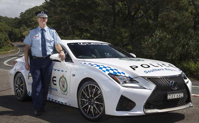 Australias NSW police added an interesting item to its police inventory and this one is powered by a V8. Its a Lexus RC in the mighty V8-powered F specification that will serve as a multi-purpose vehicle and will have an active role in roadside campaigns to promote road safety.