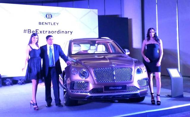 Bentley Bentayga, the fastest and also the most expensive SUV in the world (at least for now), was launched in India at Rs. 3.85 crore (ex-showroom, Delhi).