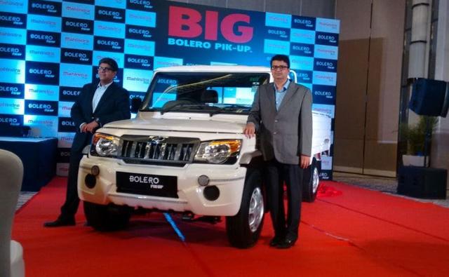 Mahindra Bolero Pik-Up Launched; Price in India Starts at Rs. 6.15 Lakh