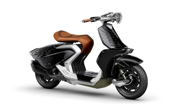 Yamaha has unveiled the 04Gen scooter concept at the first Vietnam motorcycle show, currently underway from April 7-10 in Ho Chi Minh City. And it's a striking concept, with what could be called 'wings' like that of an insect.