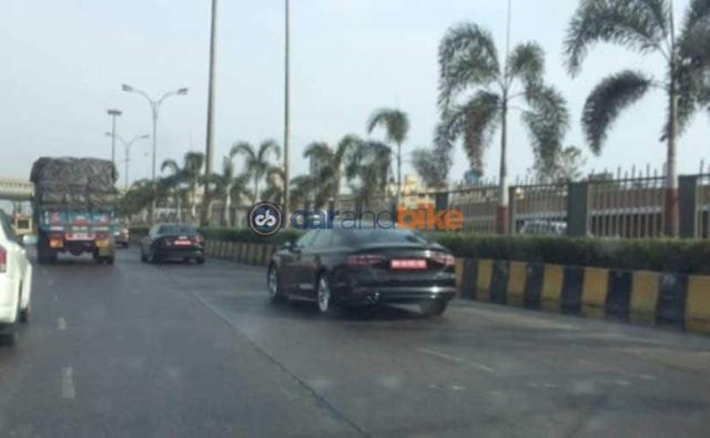 Audi A5 Sportback Caught Testing in India