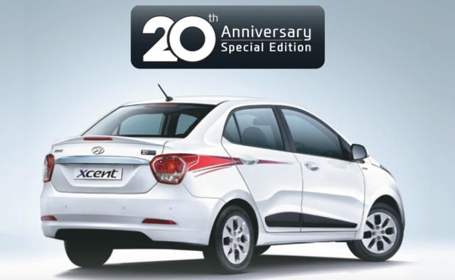 Hyundai Launches Special Edition Xcent to Celebrate 20 Years in India