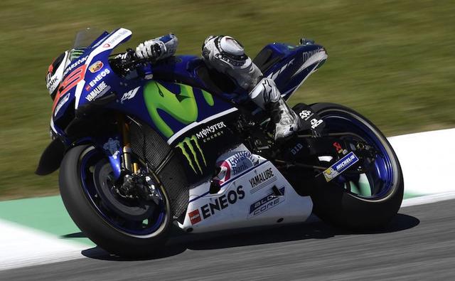 Jorge Lorenzo of Team Movistar Yamaha (41:36.535) raced to victory beating Marc Marquez of team Repsol Honda by split seconds at the Italian MotoGP in Mugello.