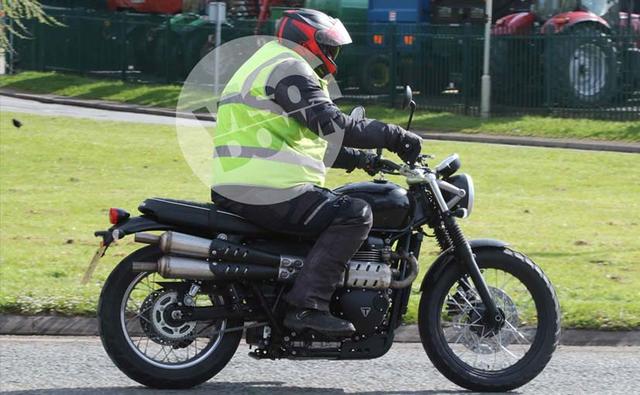 The latest Triumph prototype motorcycle has been spotted testing on the road and spy shots of the motorcycle reveal Triumph's new Scrambler - based on the Street Twin. Triumph's outgoing Scrambler lacks ABS as well as Euro IV emissions certification, so it's only logical that the British motorcycle manufacturer updates the model.