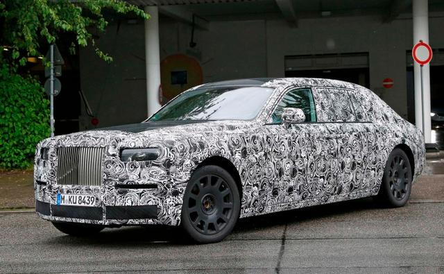Spy shots of the next generation Rolls Royce Phantom have made their way online completely covered in camouflage, providing a glimpse of the interiors on the ultra luxurious model for the first time.