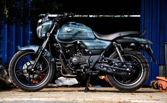 The folks at Eimor customs from Hyderabad wanted to make the association a bit more evident and as a result, have created this one-off V15 that quite rightly captures the essence of the battleship.