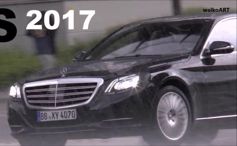 2017 Mercedes-Benz S-Class Facelift Spotted Testing Again