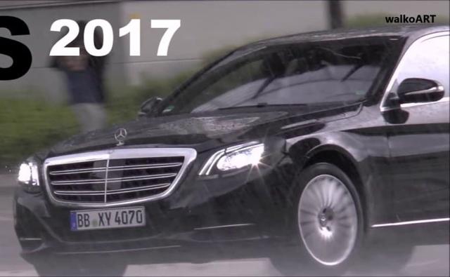 Recently a test mule of the new S-Class sedan was spotted again while testing.