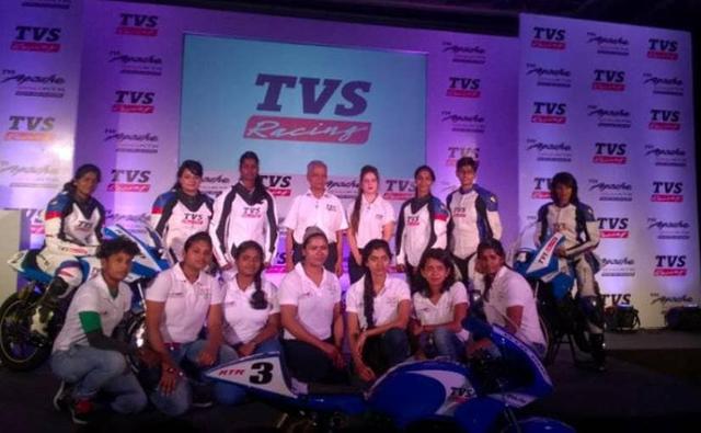 TVS Racing Collaborates With Alisha Abdullah Racing Academy for Women