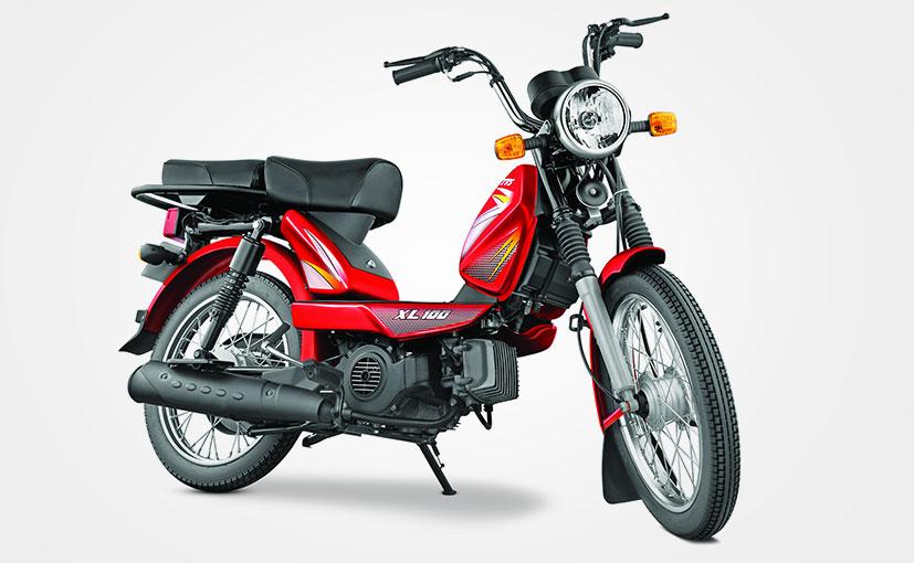 TVS Motor Company has launched its new four-stroke TVS XL 100 in Delhi at a price of Rs 30,174 (ex-showroom Delhi). The TVS XL 100 is powered by a 99.7cc four-stroke engine which delivers 4.1bhp of power, with a top speed of 60kmph. TVS says the XL 100 returns fuel economy of 67kmpl, under simulated test conditions.