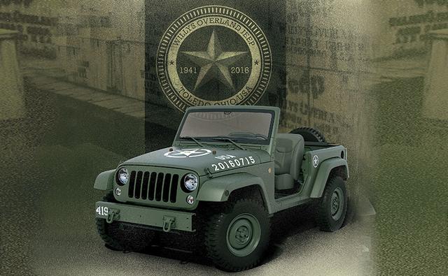 Jeep Shows Off the 75th Salute Wrangler Concept