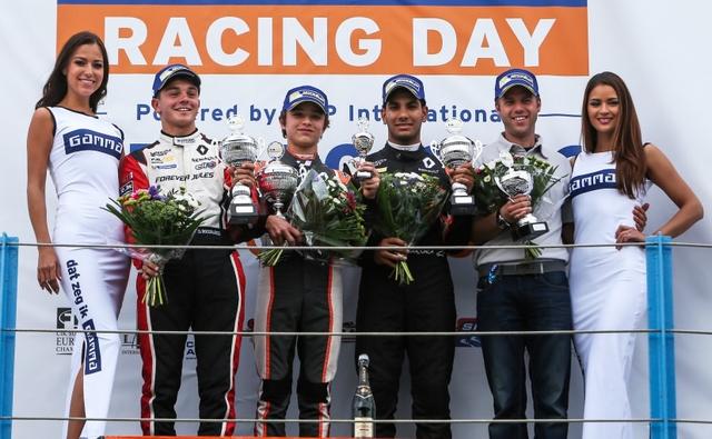 It was yet another victory for team Sahara Force India Academy as Indian racing driver Jehan Daruvala managed to secure double wins in round 5 of the Formula Renault 2.0 NEC Series in the Netherlands amidst a 1,00,000 strong crowd.