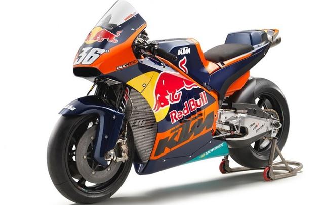 Austrian manufacturer KTM has officially unveiled the livery of its MotoGP race bike for the first time at the Red Bull Ring, ahead of the factory team's entry in the premier class championship in 2017.