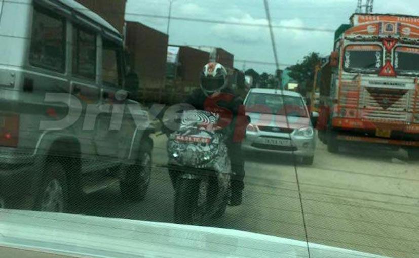 TVS Akula 310 Spotted Testing For The First Time Since Auto Expo Debut